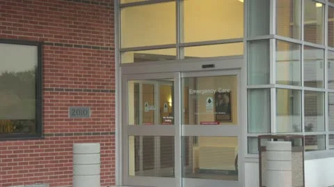 Emergency Room Exterior Stock Footage 12013532