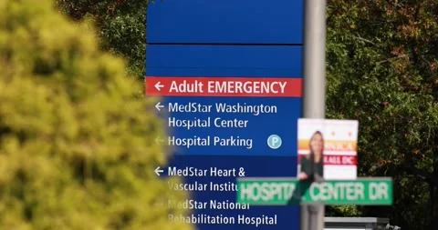 Emergency Room Sign Stock Footage 140746384