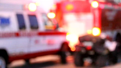 Emergency Scene 3 Stock Footage