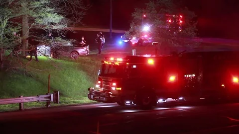 Emergency Scene Stock-Footage 81834111