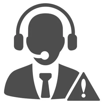 Emergency service icon Illustrazione stock