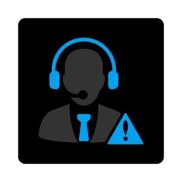 Emergency service icon Illustrazione stock
