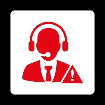 Emergency service icon Stock Illustration