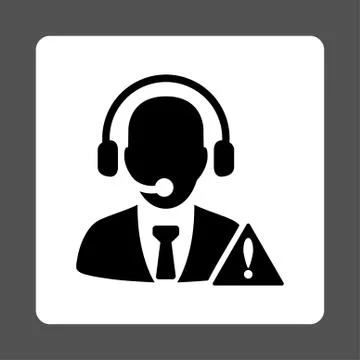 Emergency service icon Stock Illustration