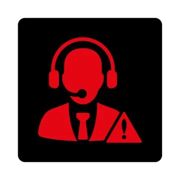 Emergency service icon Illustrazione stock