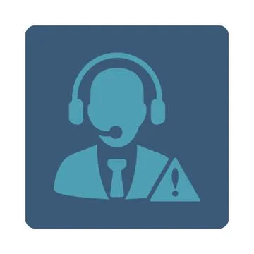 Emergency service icon Illustrazione stock