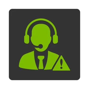 Emergency service icon Illustrazione stock