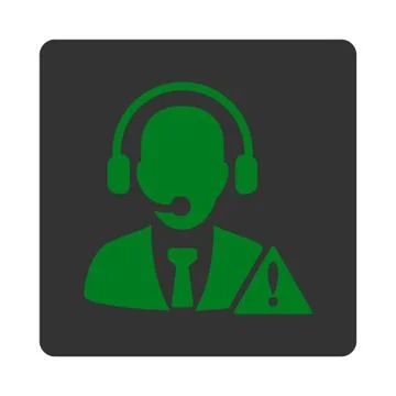 Emergency service icon Illustrazione stock