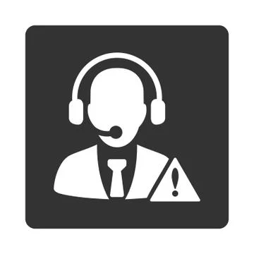 Emergency service icon Illustrazione stock