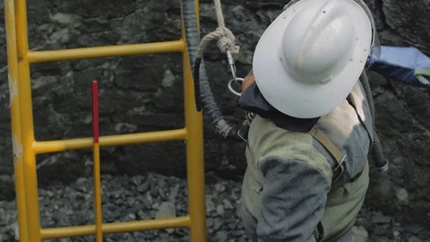 Emergency Service Worker Stock Footage 124497591