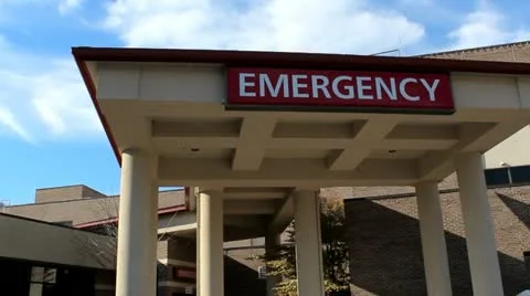 Emergency sign pan Stockbeeldmateriaal 12532636