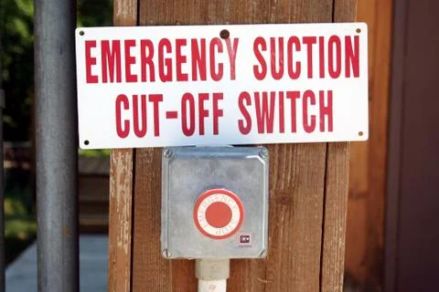 Emergency sign Stock Photos