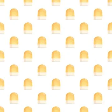 Emergency siren flasher light seamless warning pattern Stock Illustration