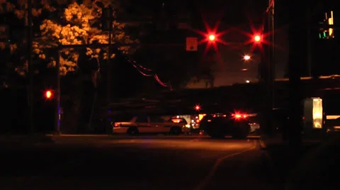 Emergency Traffic Scene #2 Video stock 38105095