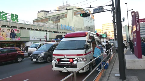 Emergency Vehicle in Action Video stock 248715958