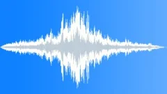 Emergency vehicle siren goes past in the distance Sound Effect