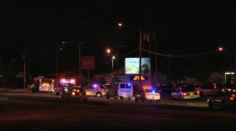 Emergency vehicles Stock Footage 759315