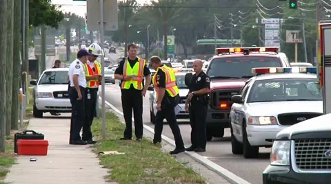 Emergency Vehicles Stock Footage 937886