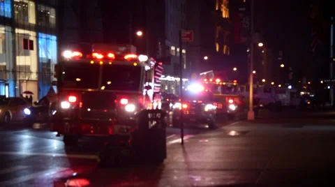 Emergency Vehicles Stock Footage 67184380