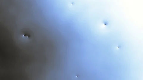 Emerging and disappearing traces of bullets. Stock Footage 85170395