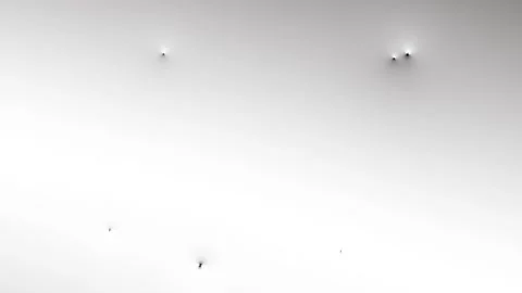 Emerging and disappearing traces of bullets. Stock Footage 87120238