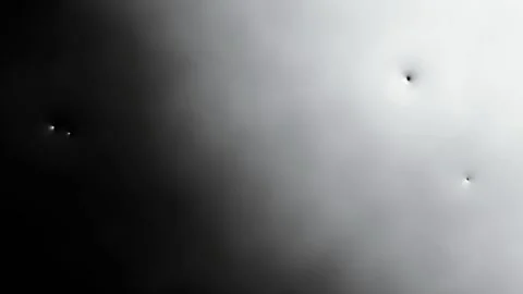 Emerging and disappearing traces of bullets. Stock Footage 89539589