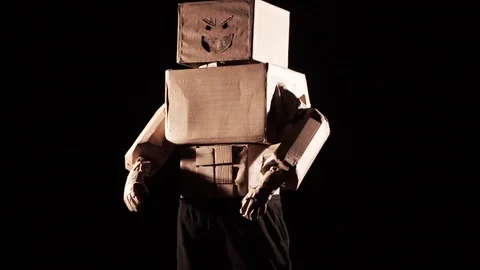 Emerging badass cartoon man 2 Video stock 89627226
