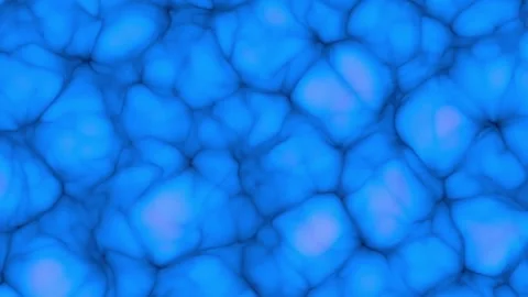 Emerging Blue Cloudy Fluffy Animation Loop Stock Footage 260286499