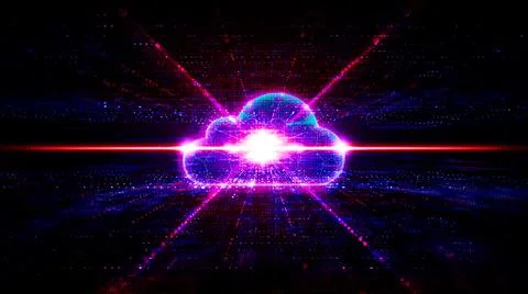 Emerging Cloud Technologies - Innovation in Cloud Computing Stock Illustration