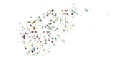 Emerging Dot Pattern as Vibrant Afghanistan Country Silhouette Stock Footage 315756281