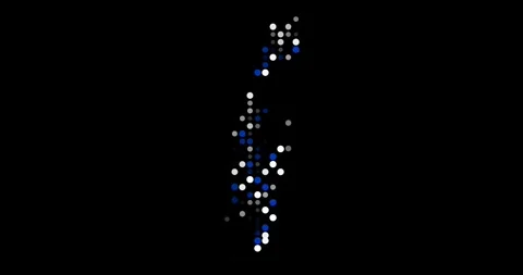 Emerging Dot Pattern as Vibrant Israel Country Silhouette Stock Footage 316243022