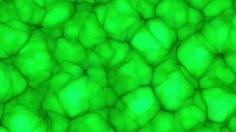 Emerging Green Cloudy Fluffy Animation Loop Stock Footage 260286496