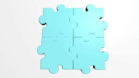 The emerging health attributes on puzzles Stock Footage 113287193