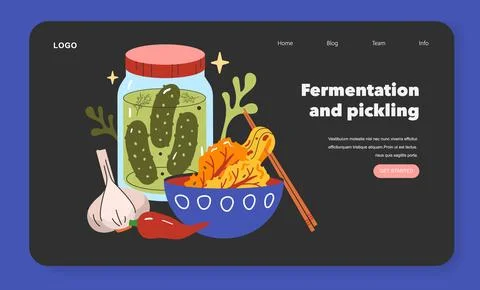 Emerging Ingredients. Flat Vector Illustration Stock Illustration