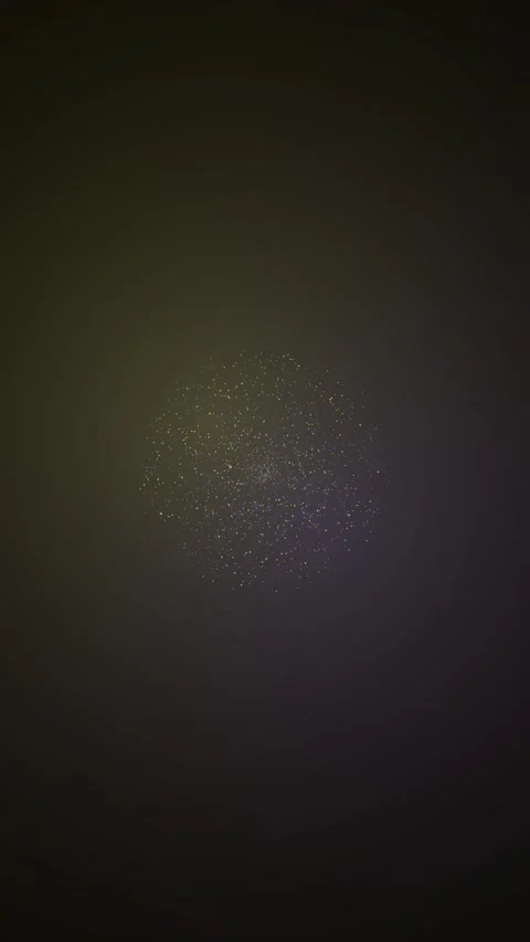 Emerging Light in Darkness: Abstract Visual Loop Stock Footage 327941922