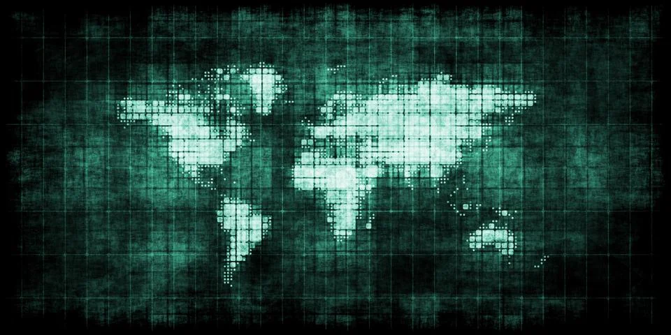Emerging Markets Illustrazione stock