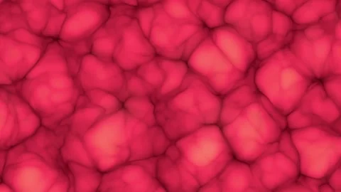 Emerging Red Cloudy Fluffy Animation Loop Stock Footage 260286497