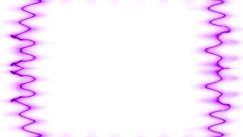 Emerging wavy pink vertical rectangular neon long lines forming a frame. In.. 스톡 동영상 270315563