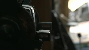 Emery in a Workshop Stock Footage 85745280