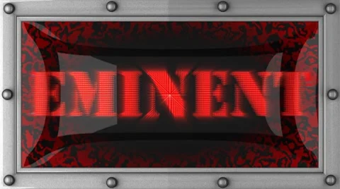 Eminent on led Stock Footage 8706487