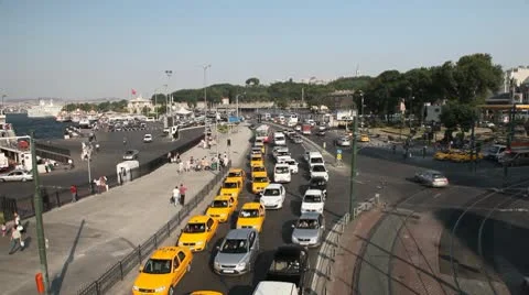 Eminonu district 库存影片 9025977