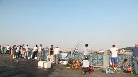 Eminonu pier 库存影片 9489641