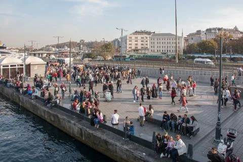 Eminonu square Stock Photos