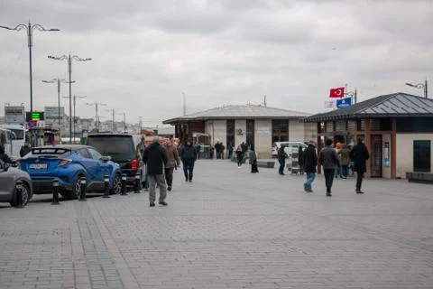 Eminonu square Stock Photos