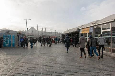 Eminonu square Stock Photos