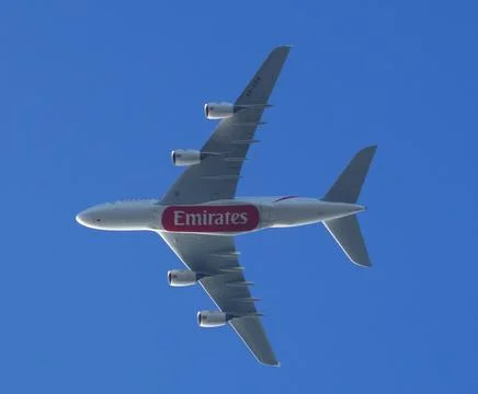 Emirates Airbus A380-800 (A6-EDR) Stock Photos