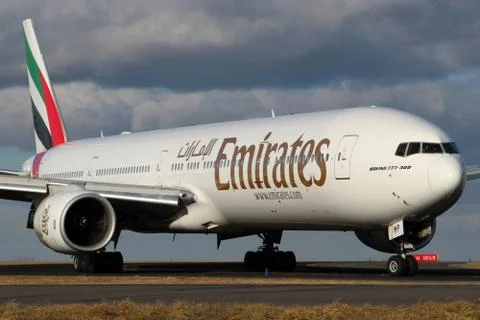 Emirates airlines 스톡 사진