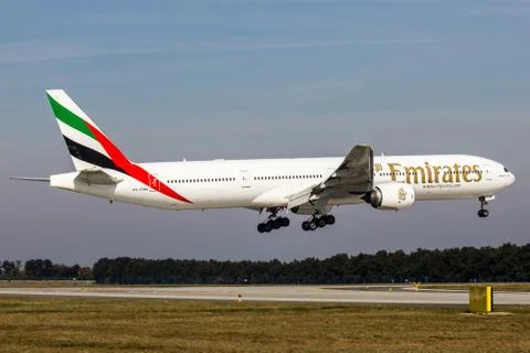 Emirates airlines Stock Photos