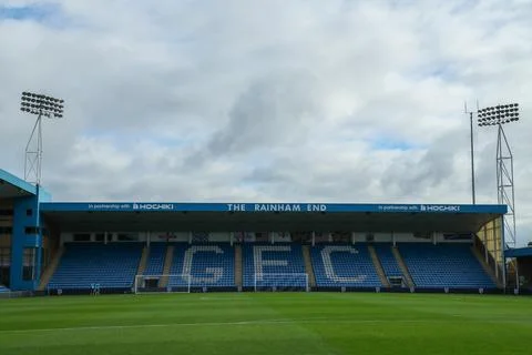 Emirates FA Cup First Round Gillingham v Blackpool Stock Photos