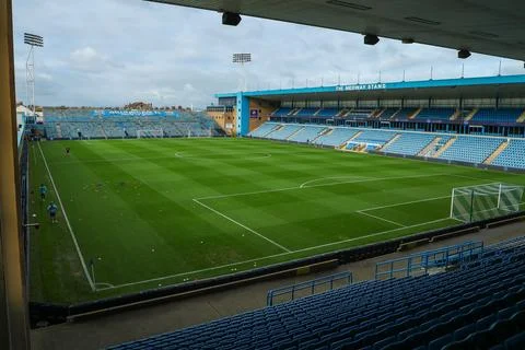 Emirates FA Cup First Round Gillingham v Blackpool Stock Photos